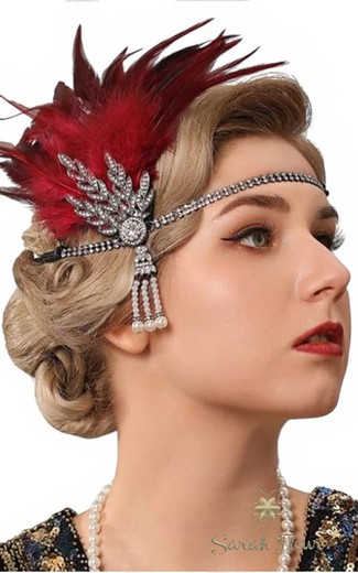 Daisy model flapper headband