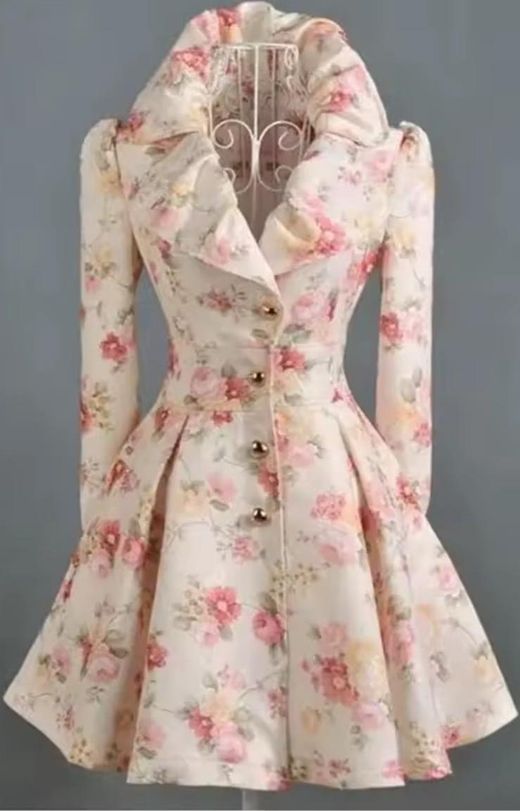 Romance model trench coat