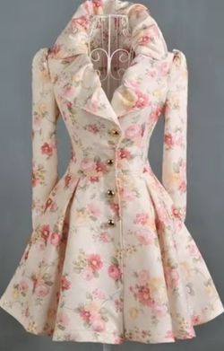 Romance model trench coat