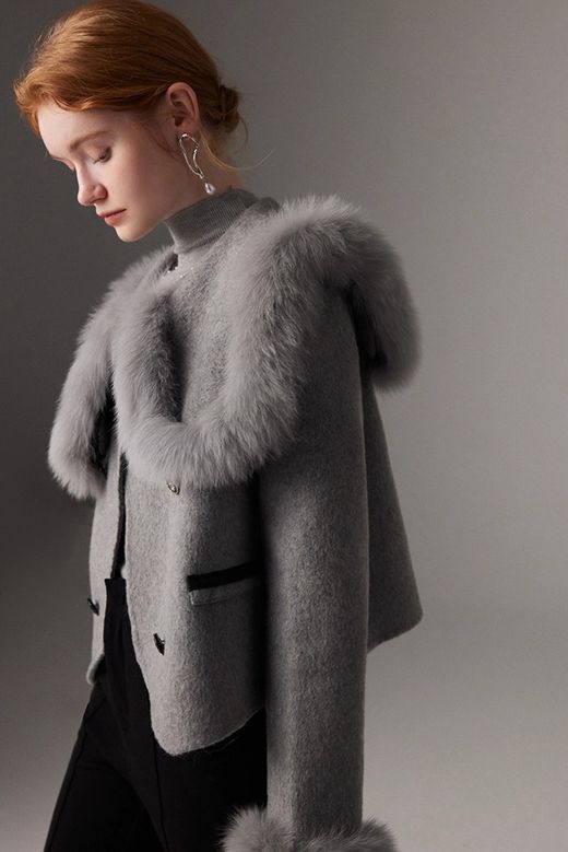 Grey Adoration coat