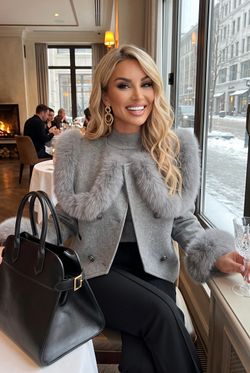 Grey Adoration coat