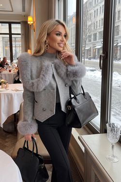 Grey Adoration coat