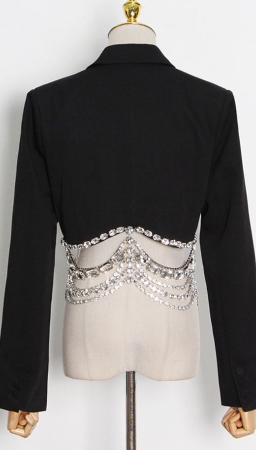 Black Tears model blazer