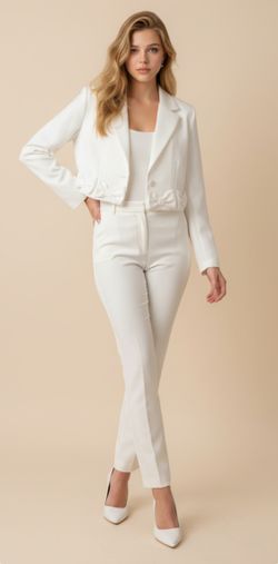 American model White Bow