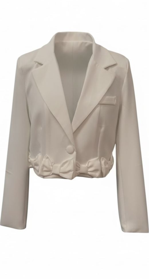 American model White Bow