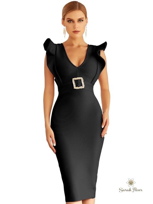 Vestido bandage anouk negro