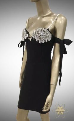 Vestido bandage vanesa negro