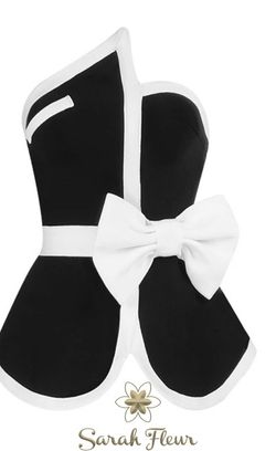 Xandra black and white bandage top and skirt set