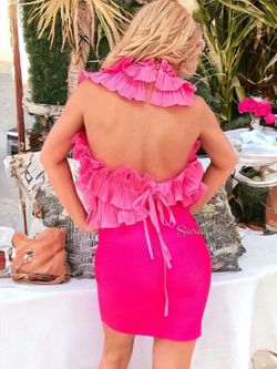 Blusa de volantes modelo Ania