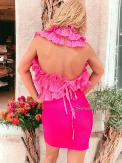 Blusa de volantes modelo Ania