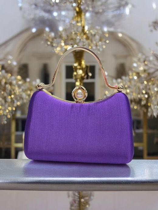 Purple bow model party bag