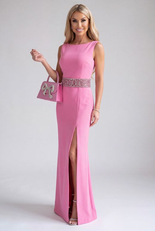 Bolso fucsia modelo Lazo