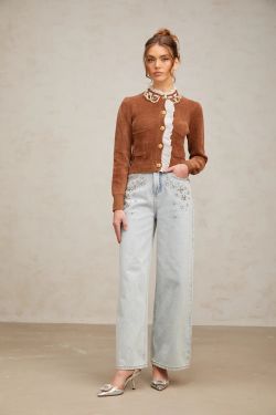 Cárdigan modelo Carmen