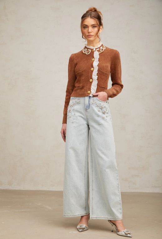 Cárdigan modelo Carmen