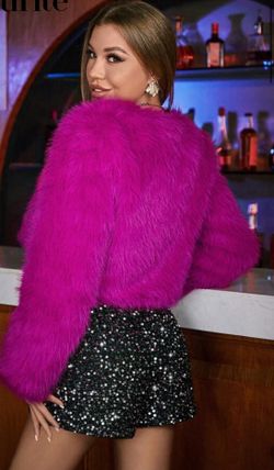 Chaqueta modelo Abigail Fucsia