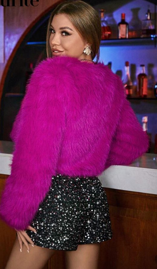 Chaqueta modelo Abigail Fucsia