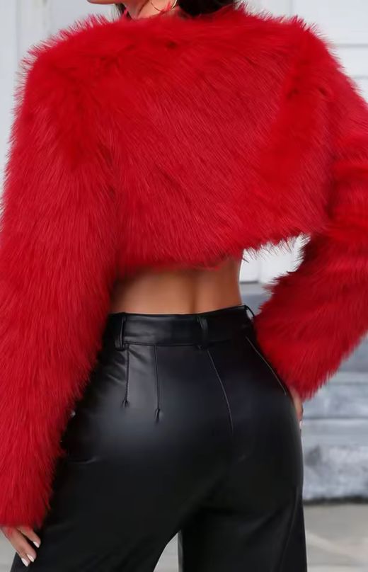 Chaqueta modelo Alexandra roja