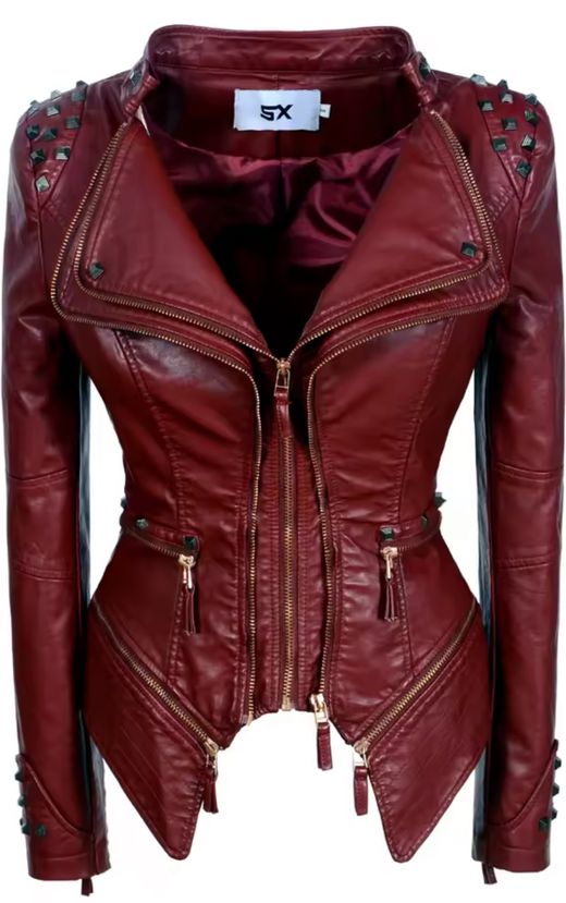 Veste bordeaux Carisma