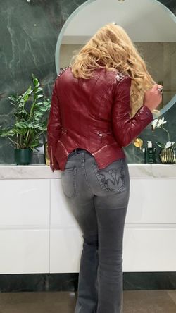 Veste bordeaux Carisma