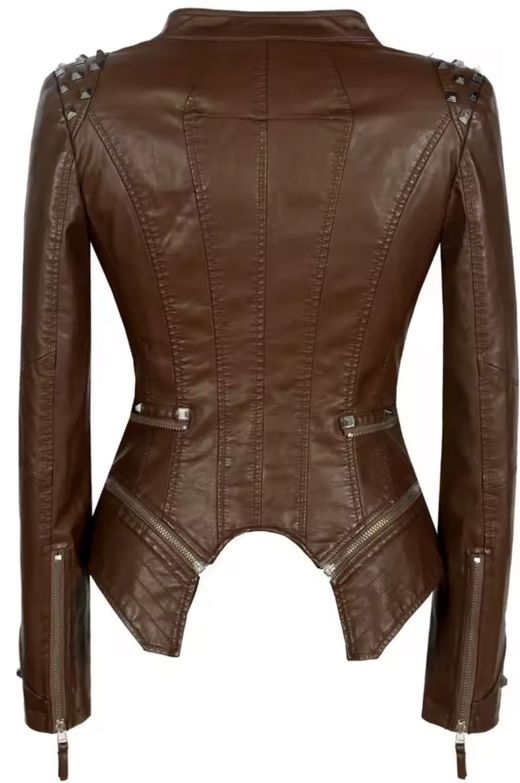 Carisma model jacket, brown
