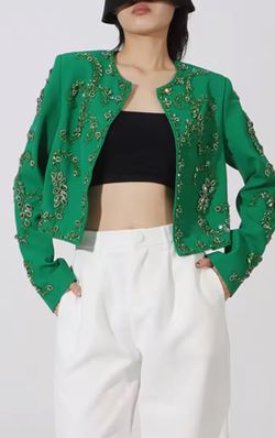 Cosme Verde model jacket