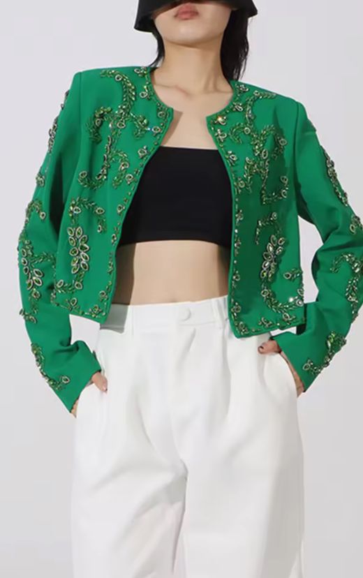 Cosme Verde model jacket