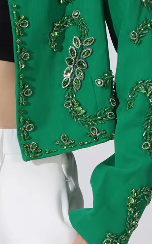 Cosme Verde model jacket