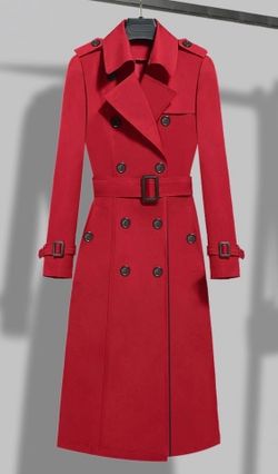 Chaqueta modelo Gabardina Roja
