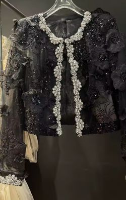 Chaqueta modelo Isadora negra