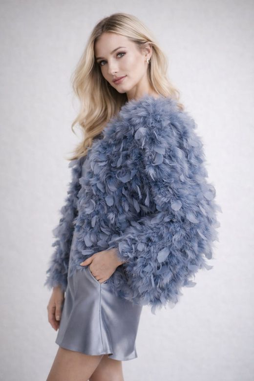 Letizzia Blue Jacket