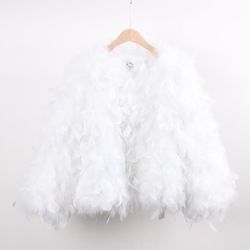 Letizzia model jacket, white