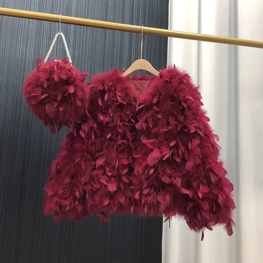 Letizzia burgundy jacket