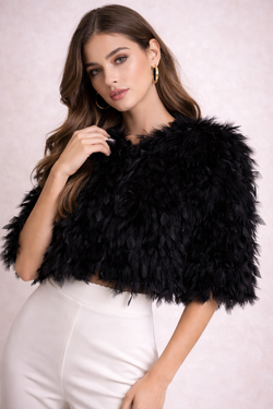 Chaqueta modelo Letizzia corta negro