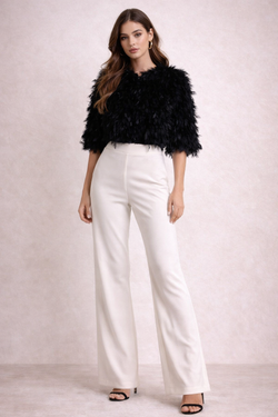 Chaqueta modelo Letizzia corta negro