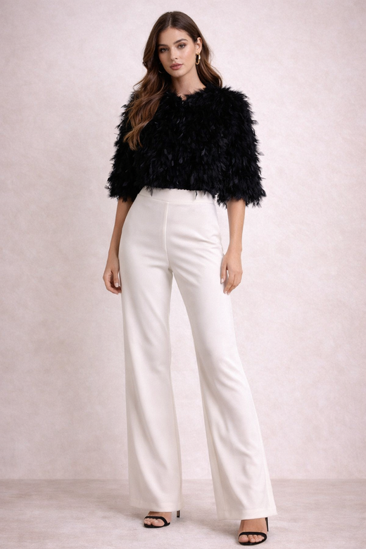 Chaqueta modelo Letizzia corta negro