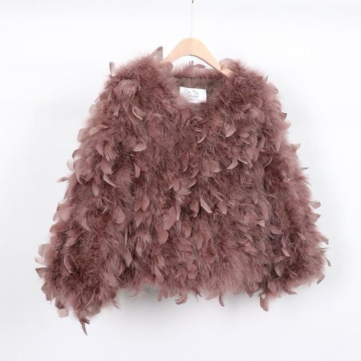 Letizzia model jacket, brown