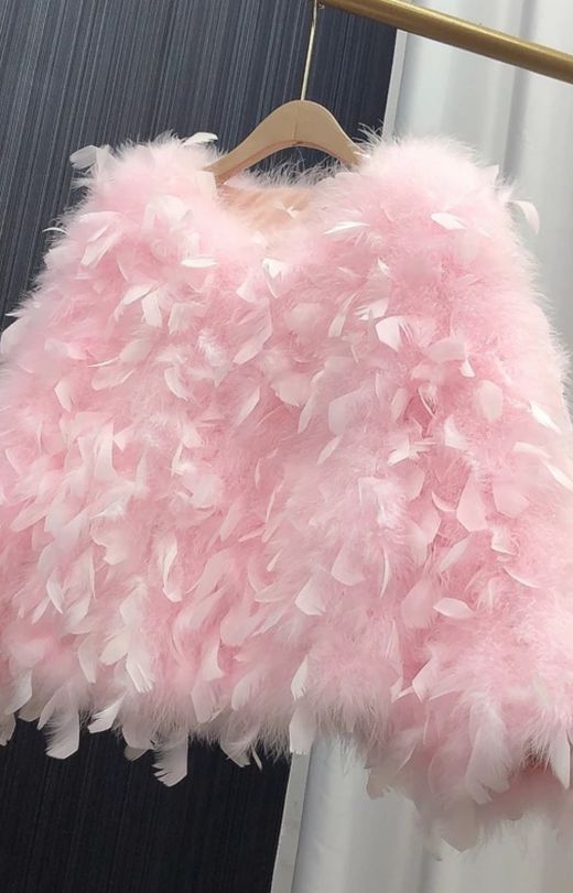 Letizzia model jacket, pink