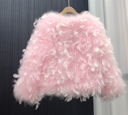 Letizzia model jacket, pink