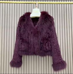 Chaqueta modelo Ternura burdeos