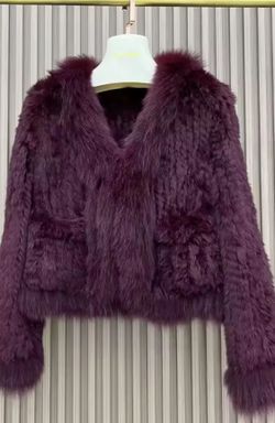 Chaqueta modelo Ternura burdeos