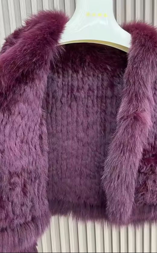 Chaqueta modelo Ternura burdeos