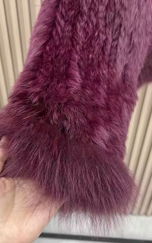 Chaqueta modelo Ternura burdeos