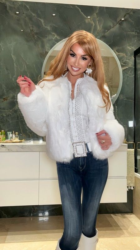 Chaqueta modelo  Varsovia blanca