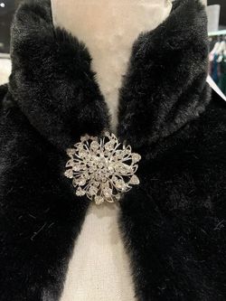 Torerita model furry jacket