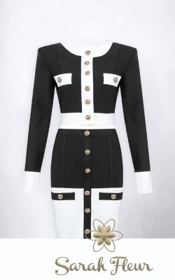 Cindy skirt and jacket bandage set