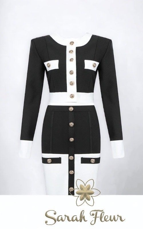 Cindy skirt and jacket bandage set