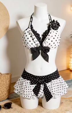 Polka Dot Bathroom Set