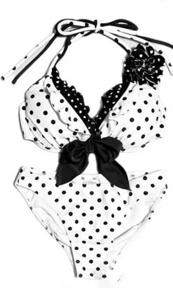 Polka Dot Bathroom Set