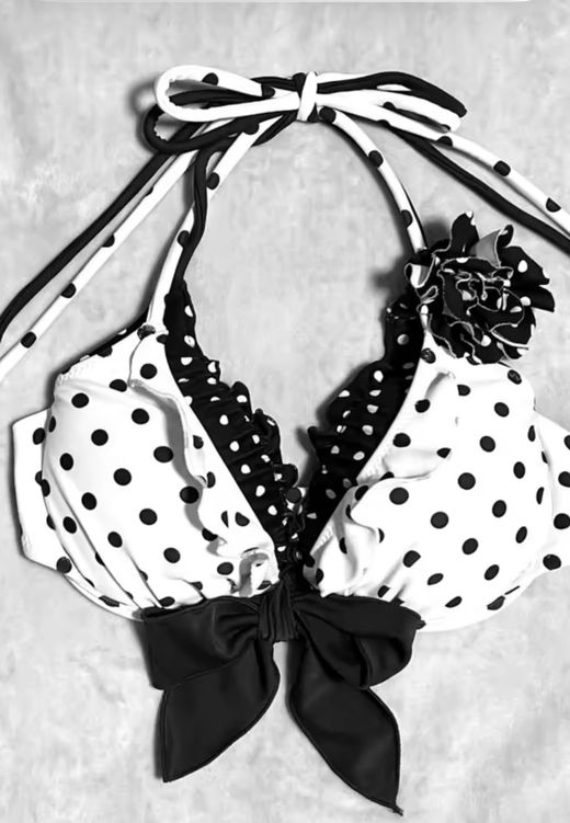 Polka Dot Bathroom Set