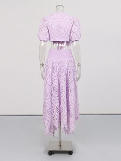 Conjunto de encaje modelo Venecia